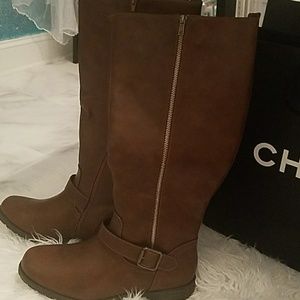 Brand New Wide Calf Riding Boots